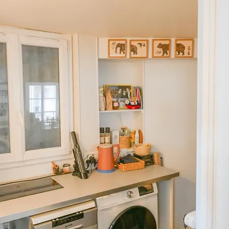 New Stylish 1bd Apt In Central Next To Seine!
